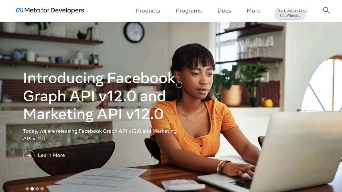 Facebook Graph API developer documentation