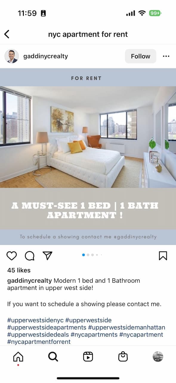 Real Estate Post on Instagram