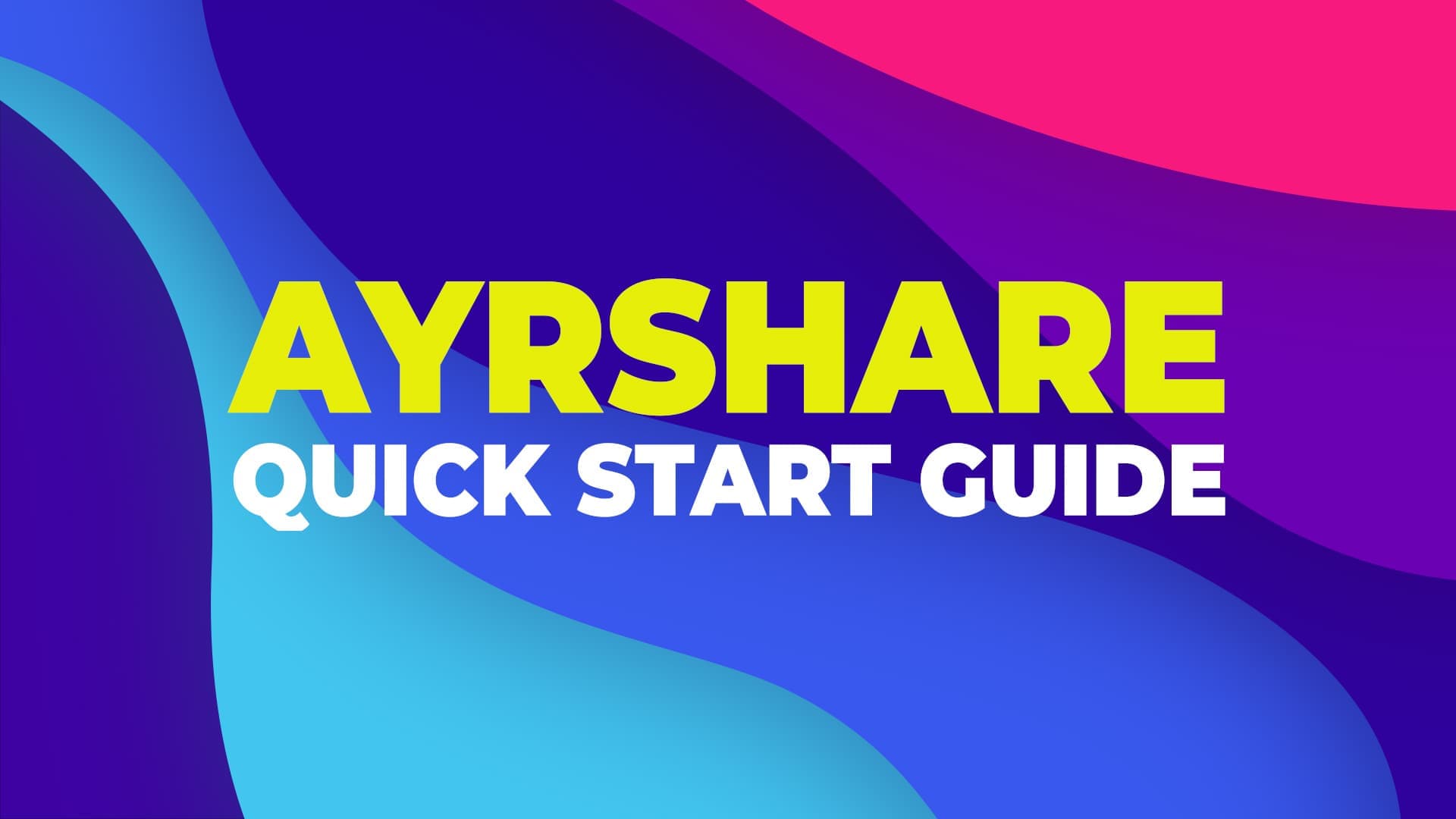 A colorful background with yellow text.