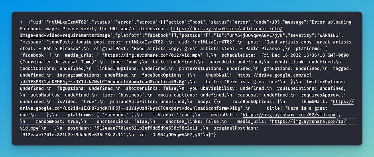 Firebase Emulator Logs