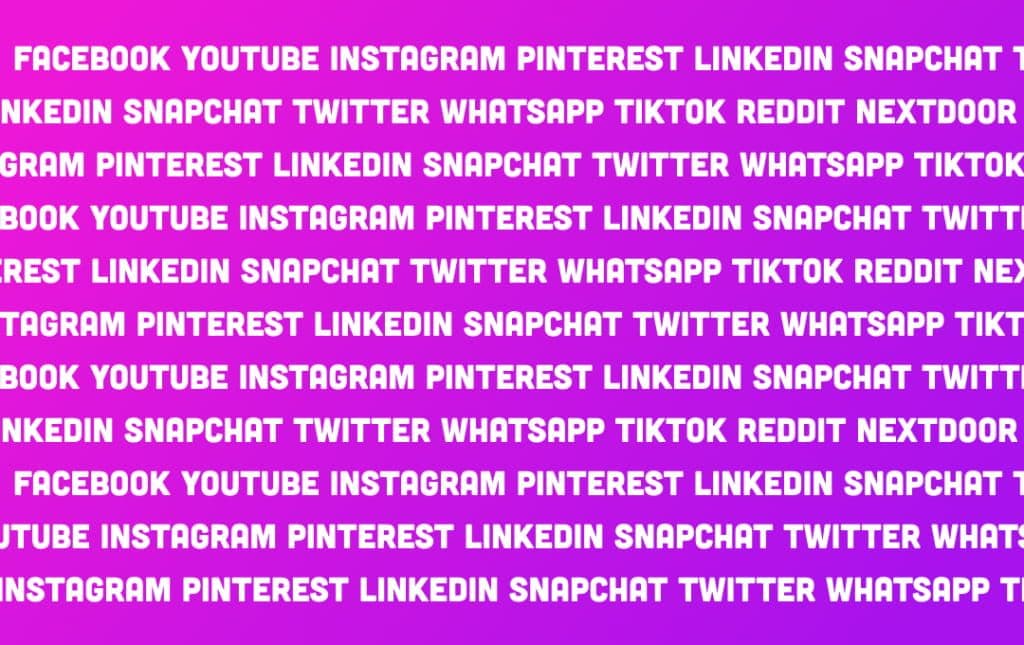 Social Posting Instagram Twitter